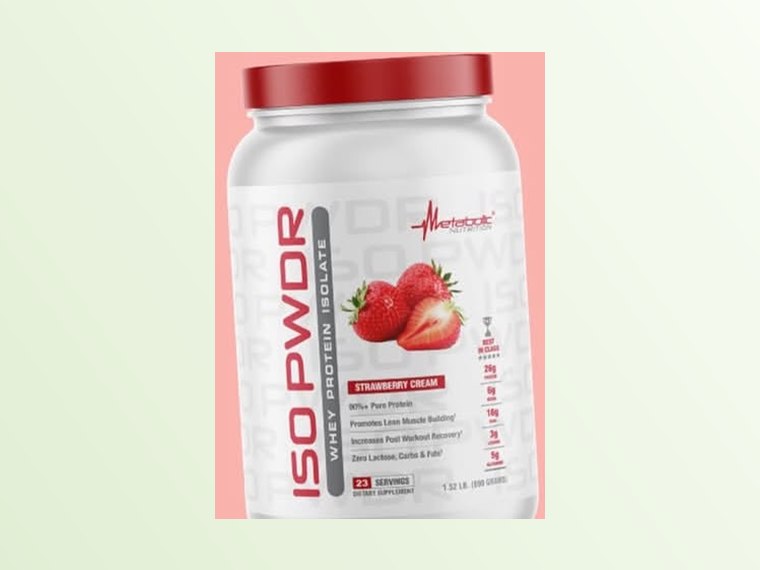 Proteína Whey Isolate sabor fresa