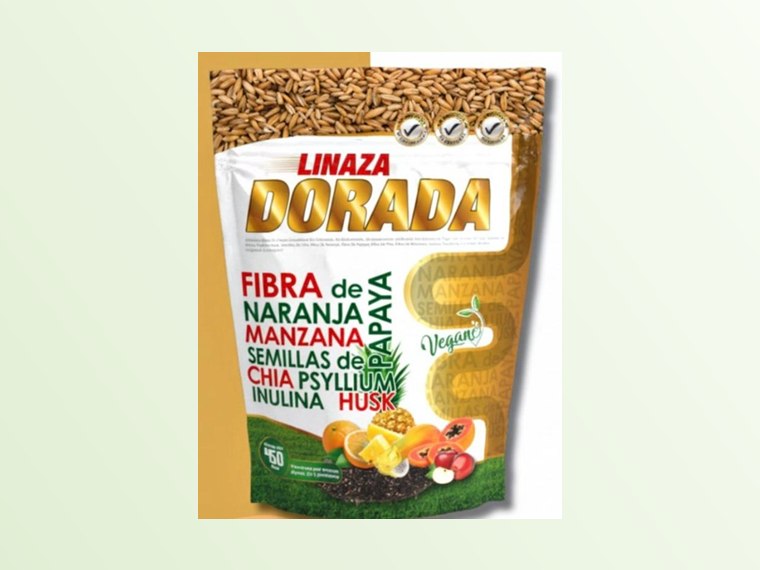 Linaza Dorada fibra natural