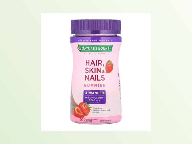 Gomitas cabello, piel y uñas con biotina